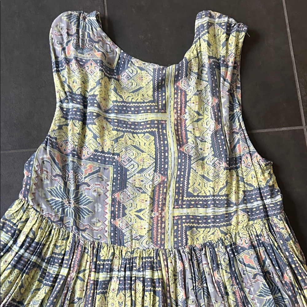 Free People Patterned Button-Down Top - image 4